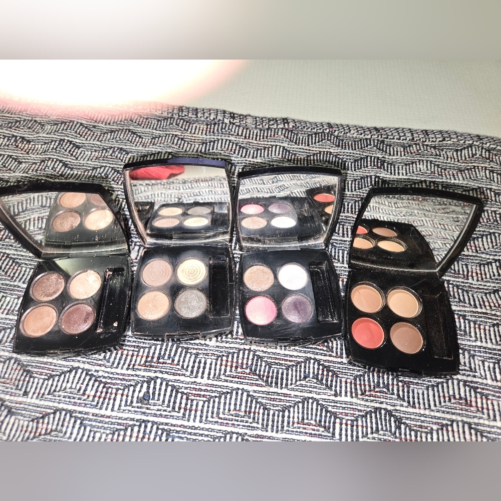 Set of 4 Chanel eyeshadow quads, the ombre collection, never used